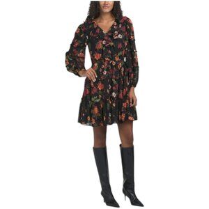 CECE Floral Mini Dress